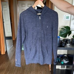 All Saints 100% Merino Men’s zip up